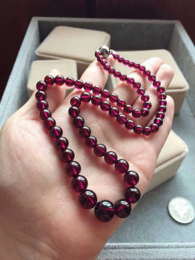 天然极品水晶 实价 天然紫牙乌塔链女款项链 招代理一件代发