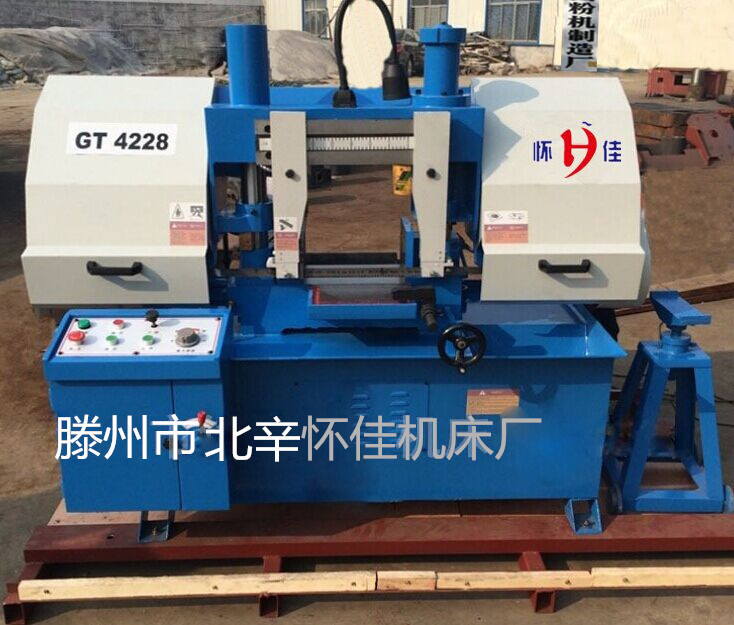 带锯床现货销售 GB4228卧式带锯床价格合理 金属带锯床