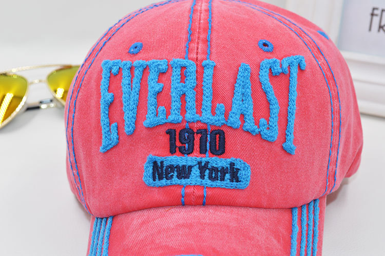 钟表眼镜 服饰 帽子 2015春季新款韩版棒球帽 字母everlast潮人运动