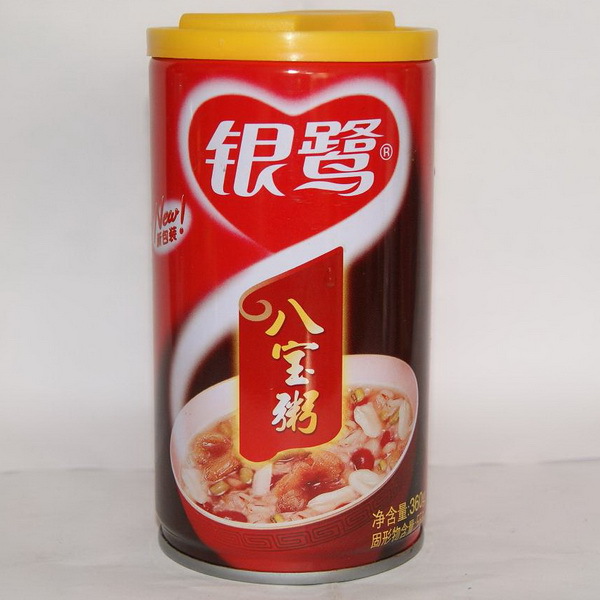 廠家直銷 銀鷺八寶粥 營養食品 桂圓八寶粥360g*12瓶 底價批發