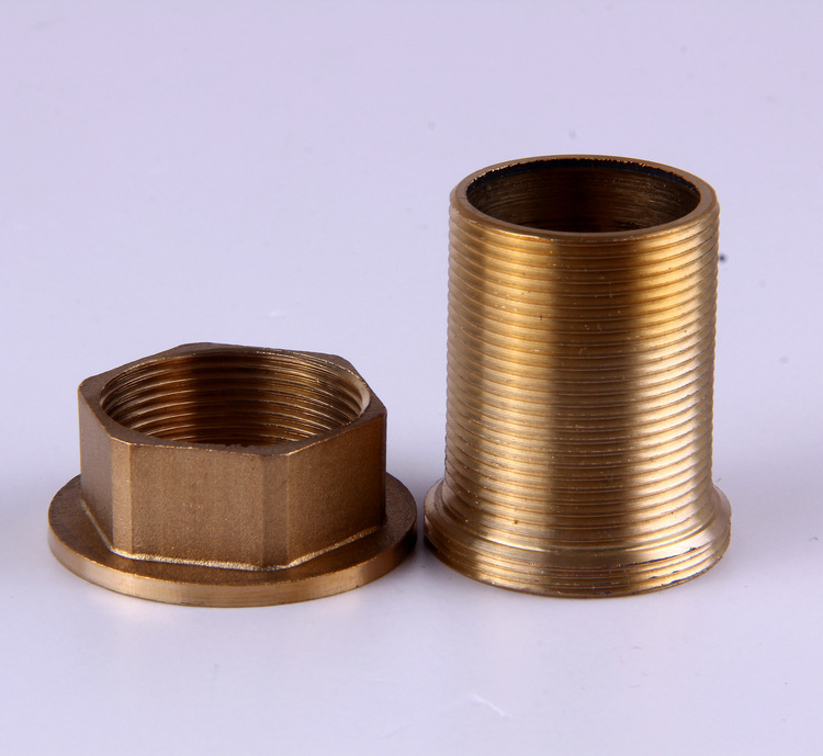 水暖五金配件批发 铜配件 补心 对外丝铜接头 内外螺纹管接头