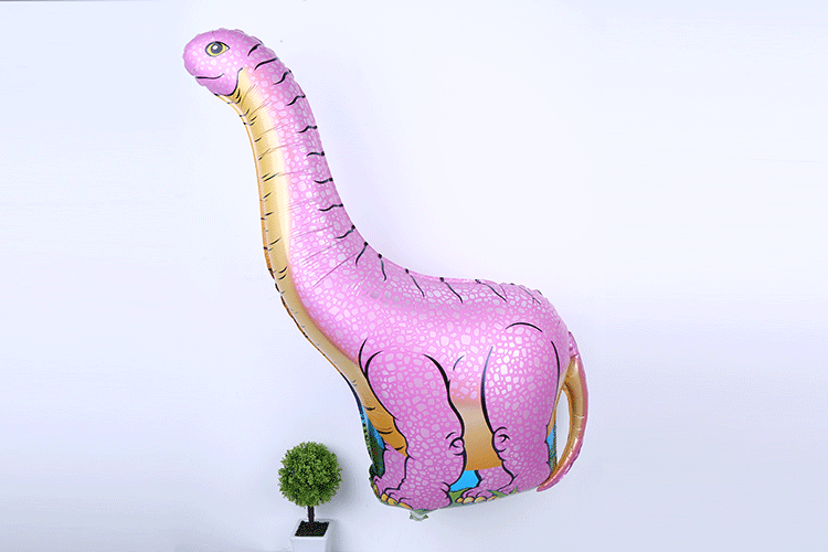 厂家直销 异形大恐龙铝膜氢气球 儿童玩具卡通氢气球 派对装饰用