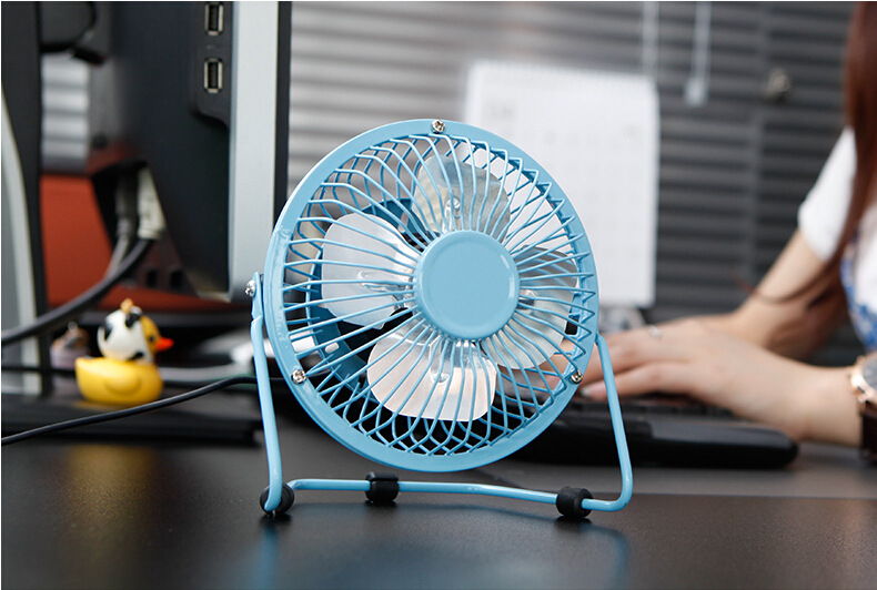 6寸usb风扇礼品电扇学生风扇铁艺电风扇 台式风扇迷你usb风扇