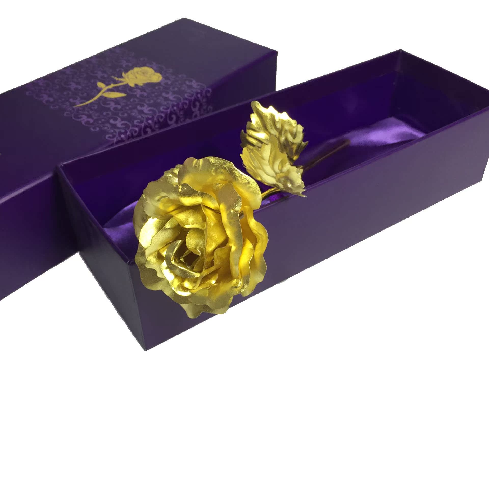 24k金箔金玫瑰花金康乃馨母亲节礼物送妈妈送母亲送老婆生日礼品