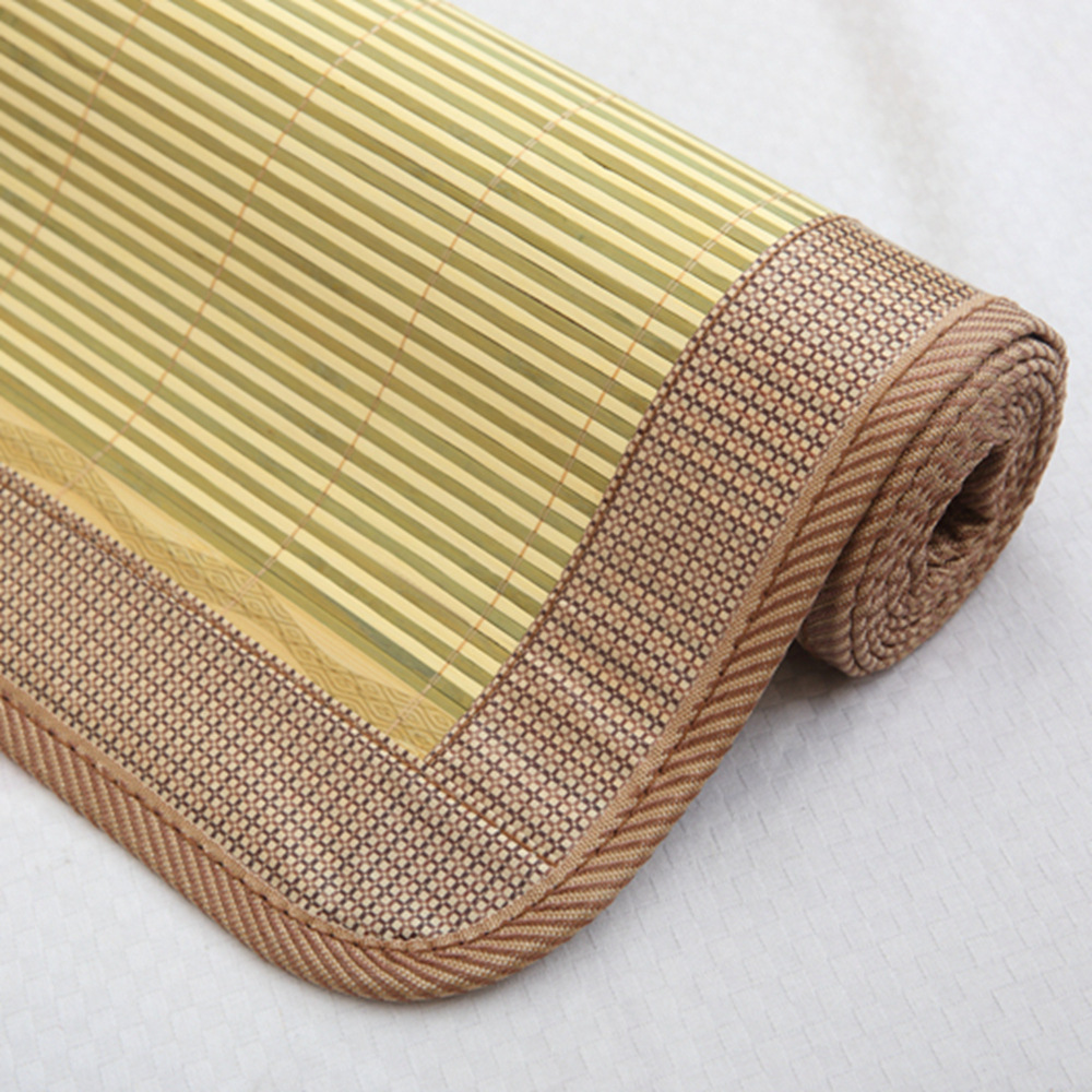 安吉竹凉席 学生双面折叠竹席 单人凉席 厂家直销定做 竹凉席批发