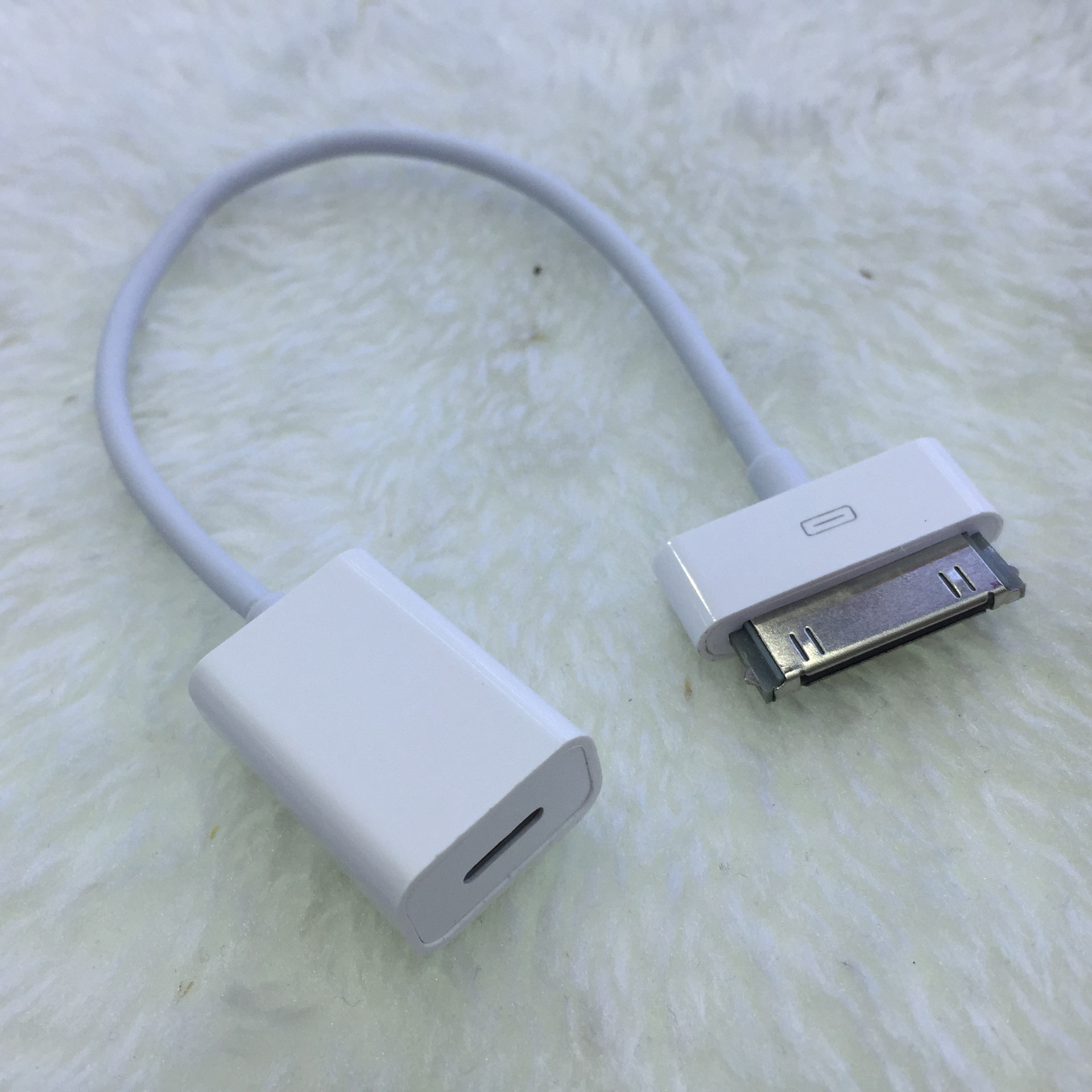 iphone4公转iphone5母 带线30针转8针 i4转i5 i6充电数据转