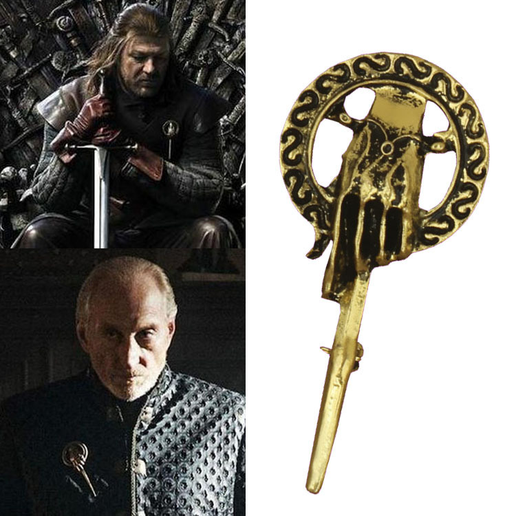 冰与火之歌 权力的游戏 正版周边 国王之手胸章胸针