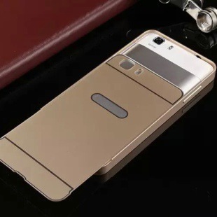 新款 联想a828t金属壳 边框背板后盖推拉亚克力手机保护壳 外壳