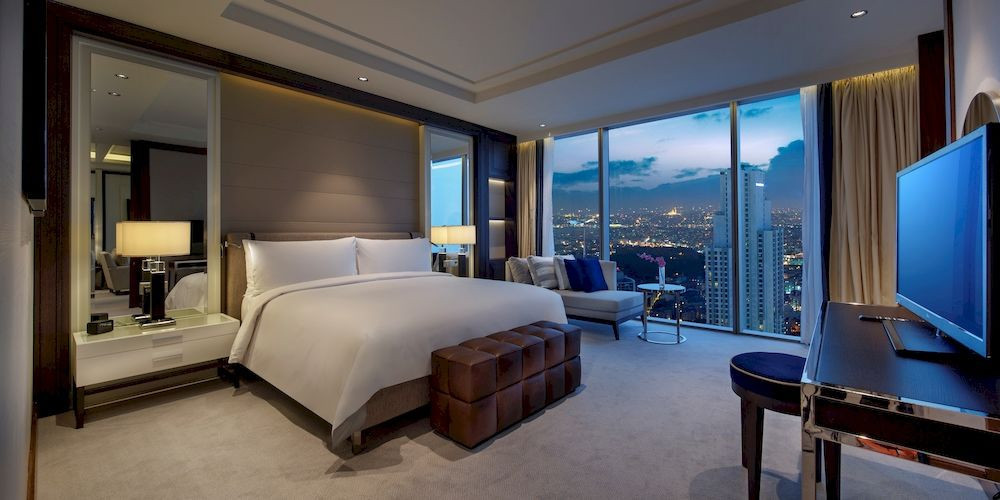 商务酒店客房成套家具 卧室组合套装 豪华酒店套房家具工程定制