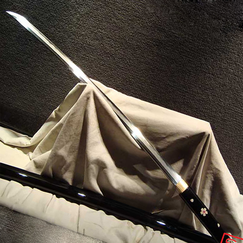 龙泉宝剑精品浪人武士刀未开刃可定制不同材料