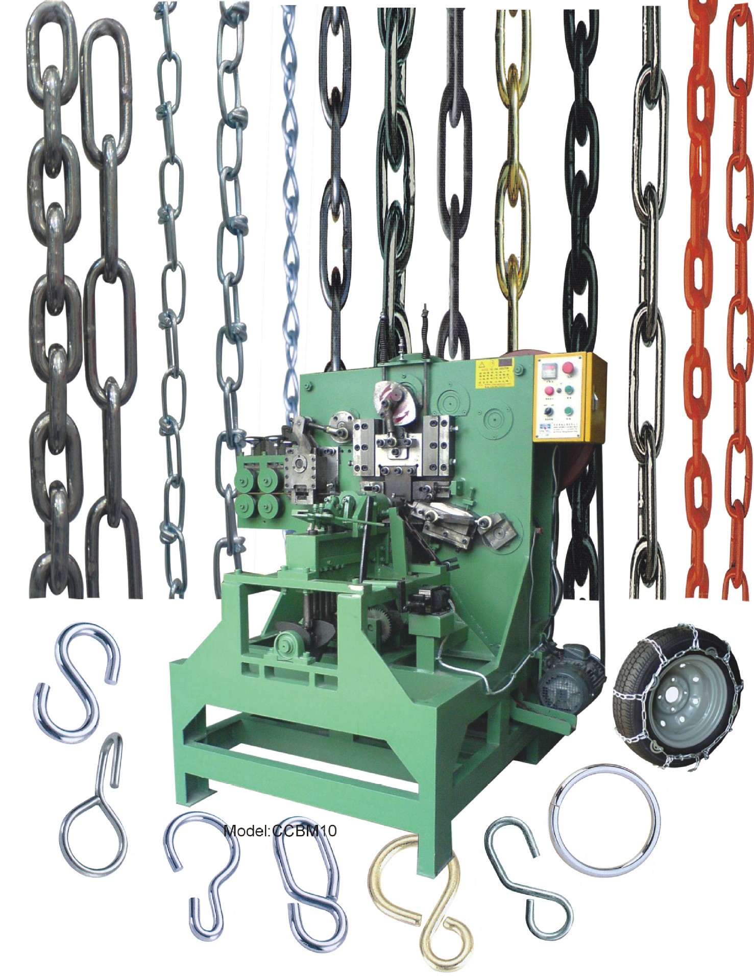 铁链生产机械设备图片
