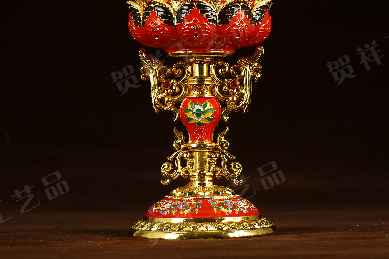 密宗法器_藏传佛教品 密宗礼佛法器 精美鎏金轮王七