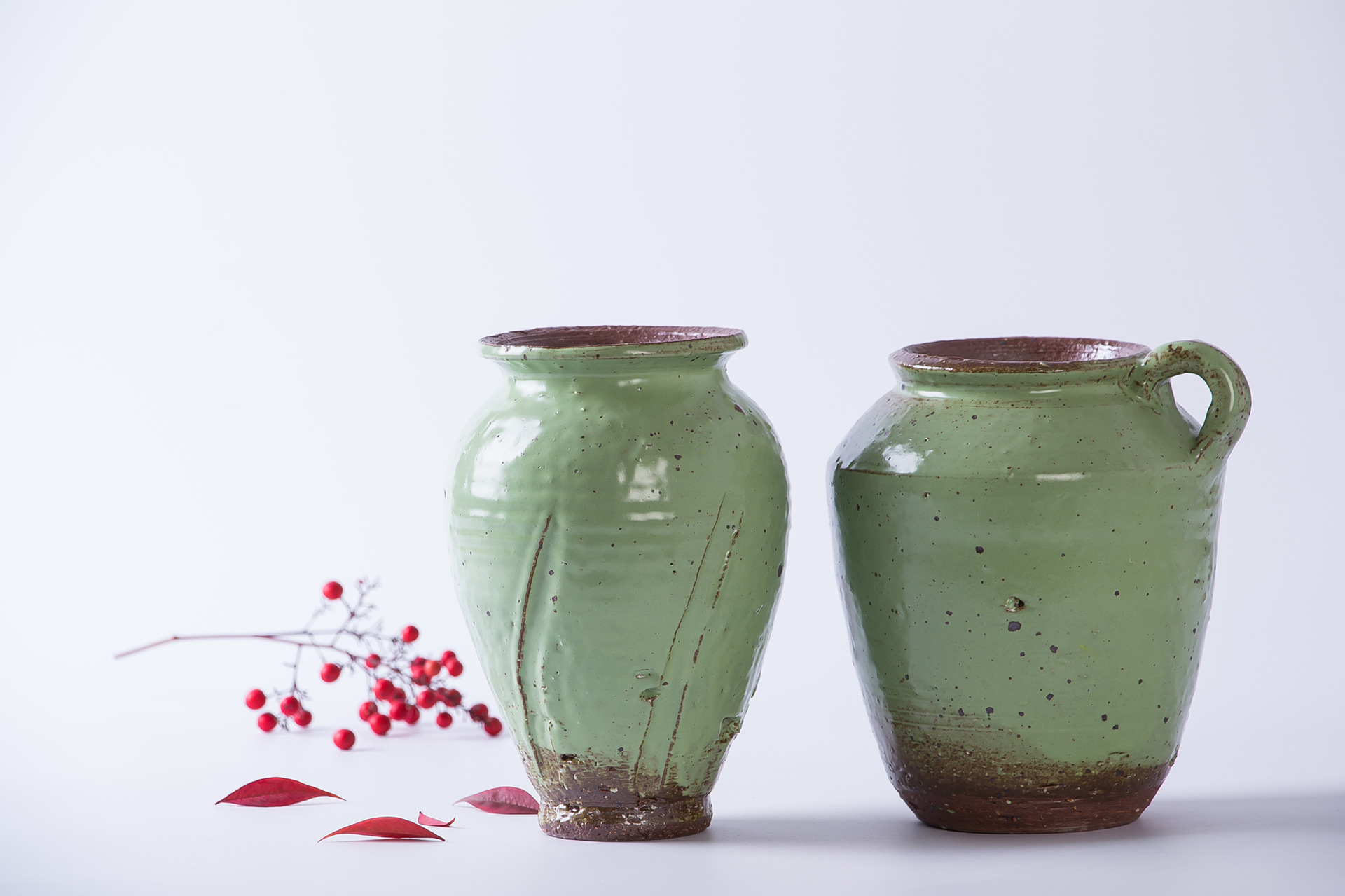 花插 仿柴窑中式艺术摆件    (这么粗的陶泥一般师傅是拒绝手拉坯的