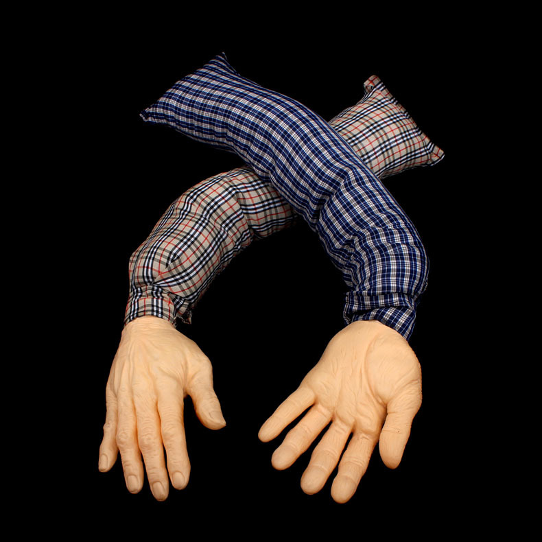 酒吧装饰用品整人玩具万圣节道具万圣节用品装饰品假手假手臂120g