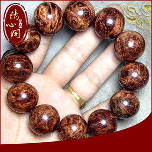 越南紫檀柳瘤疤佛珠手链2.0 小孔紫檀柳12颗 精品推荐
