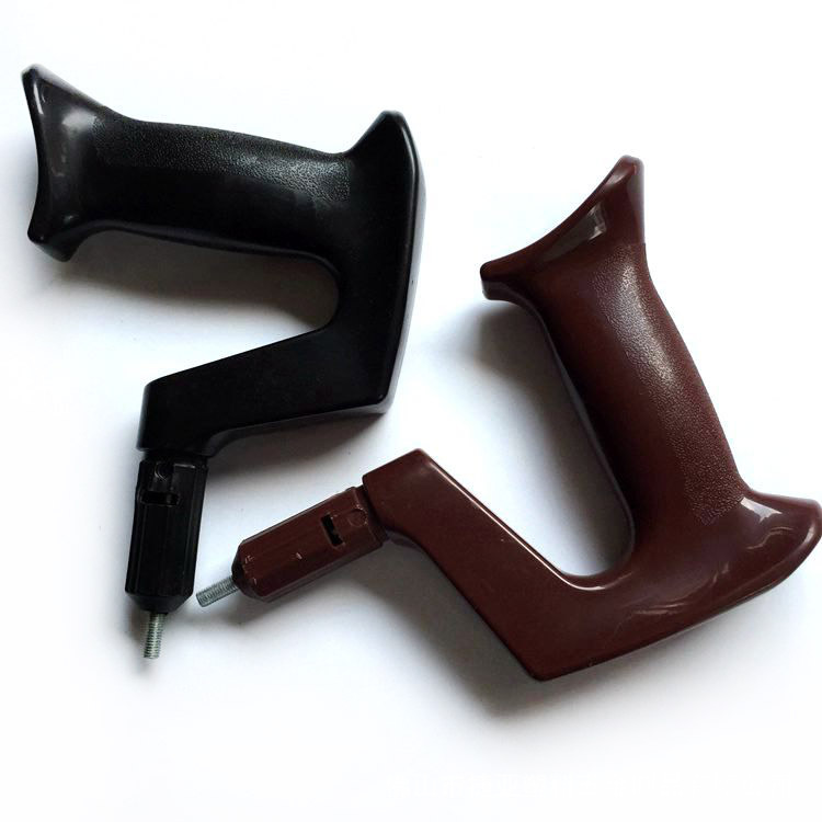 拐杖塑料配件 945/9300拐杖鹅形塑料手握把 弓型塑料手柄