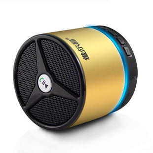 维尔晶户外无线蓝牙音箱低音炮车载迷你音响小钢炮便携可插卡w6