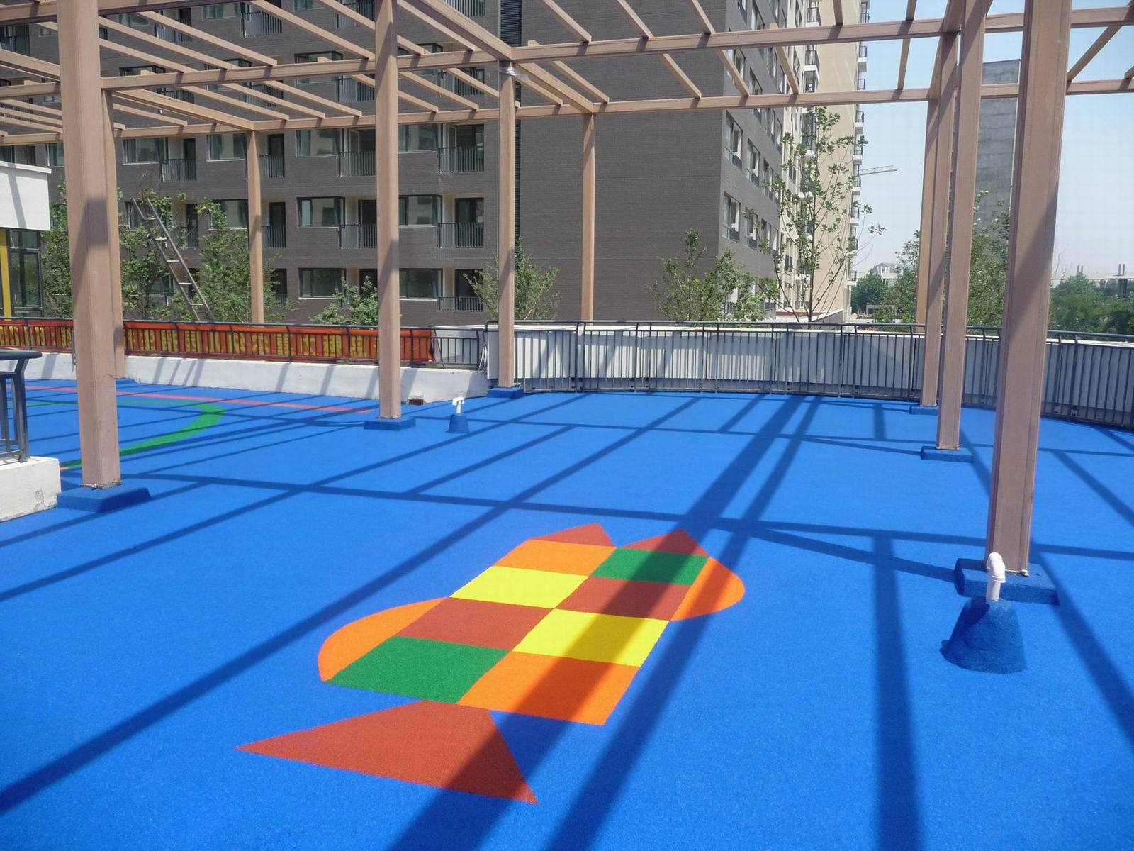 epdm彩色橡胶颗粒 塑胶跑道河北运动场地厂家直销