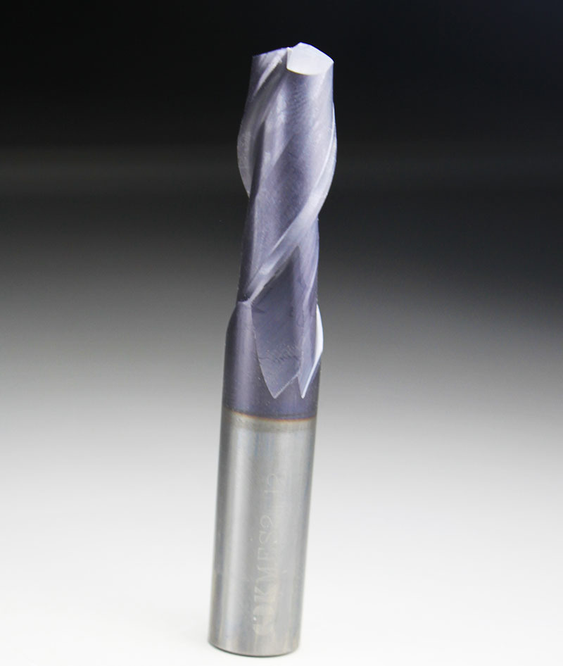 2刃纳米涂层钨钢铣刀 极细微粒 65度双刃平底刀