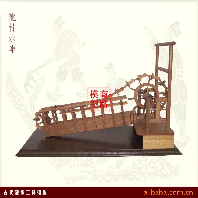 辘轳井模型,古代传统器具模型,旅游纪念品,微型农具,农具模型