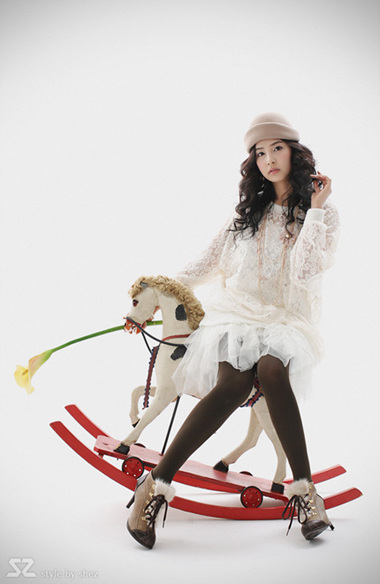 动静皆适 大爱浪漫韩式混搭舒适装 女式休闲装 服装潮流 女装 着装